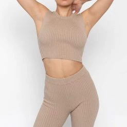 Los Angeles Apparel Women's RFK50 - Ultra Heavy Knit Ribbed Crop Top 22 Los Angeles Apparel Women's RFK50 - Ultra Heavy Knit Ribbed Crop Top