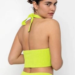 Los Angeles Apparel RFK51 - Ultra Heavy Knit Ribbed Halter Top 22 Los Angeles Apparel RFK51 - Ultra Heavy Knit Ribbed Halter Top