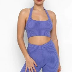 Los Angeles Apparel RFK51 - Ultra Heavy Knit Ribbed Halter Top 18 Los Angeles Apparel RFK51 - Ultra Heavy Knit Ribbed Halter Top
