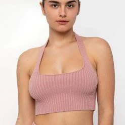 Los Angeles Apparel RFK51 - Ultra Heavy Knit Ribbed Halter Top 23 Los Angeles Apparel RFK51 - Ultra Heavy Knit Ribbed Halter Top