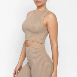 Los Angeles Apparel RFK52 - Ultra Heavy Knit Ribbed Bike Shorts