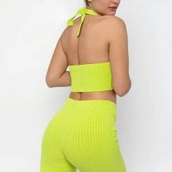 Los Angeles Apparel RFK52 - Ultra Heavy Knit Ribbed Bike Shorts