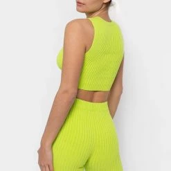 Los Angeles Apparel RFK52 - Ultra Heavy Knit Ribbed Bike Shorts