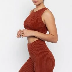 Los Angeles Apparel Women's RFK50 - Ultra Heavy Knit Ribbed Crop Top 27 Los Angeles Apparel Women's RFK50 - Ultra Heavy Knit Ribbed Crop Top