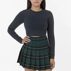 Los Angeles Apparel RGB300P - Plaid Tennis Skirt Women's