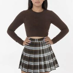 Los Angeles Apparel RGB300P - Plaid Tennis Skirt Women's