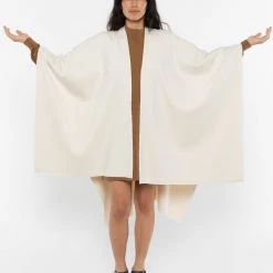 Los Angeles Apparel RHFR399GD - Heavy Cotton Rib Poncho Women's