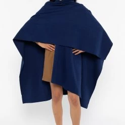 Los Angeles Apparel RHFR399GD - Heavy Cotton Rib Poncho Women's