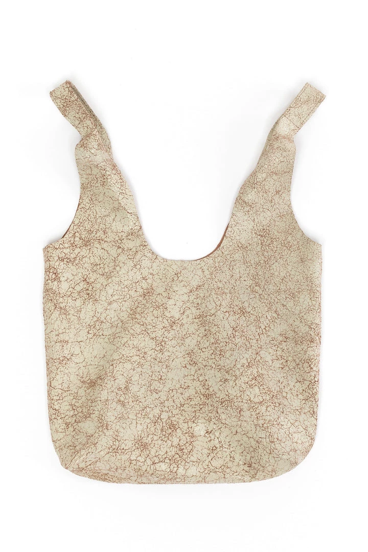 Los Angeles Apparel RLH3405 - Embellished Leather Shopping Bag 8 Los Angeles Apparel RLH3405 - Embellished Leather Shopping Bag