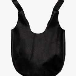 Los Angeles Apparel Women's RLH3406 - Monochromatic Leather Shopping Bag