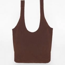 Los Angeles Apparel Women's RLH3406 - Monochromatic Leather Shopping Bag