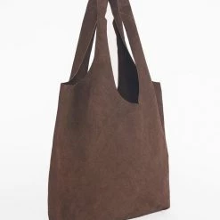 Los Angeles Apparel Women's RLH3406 - Monochromatic Leather Shopping Bag