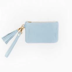 Los Angeles Apparel RLH3407 - The Leather Wristlet Zip Pouch