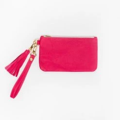 Los Angeles Apparel RLH3407 - The Leather Wristlet Zip Pouch