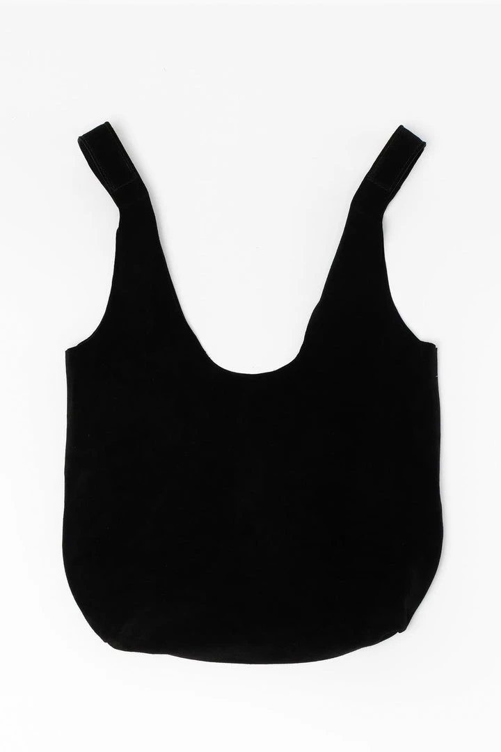 Los Angeles Apparel RLH3409 - Raw Suede Shopping Bag Women's 8 Los Angeles Apparel RLH3409 - Raw Suede Shopping Bag Women's