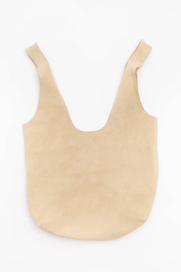 Los Angeles Apparel RLH3409 - Raw Suede Shopping Bag Women's 10 Los Angeles Apparel RLH3409 - Raw Suede Shopping Bag Women's