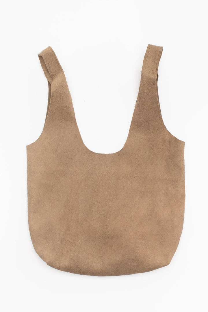 Los Angeles Apparel RLH3409 - Raw Suede Shopping Bag Women's 11 Los Angeles Apparel RLH3409 - Raw Suede Shopping Bag Women's