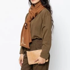 Los Angeles Apparel RLH3411 - Small Leather Zip Pouch