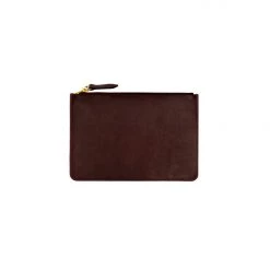 Los Angeles Apparel RLH3411 - Small Leather Zip Pouch