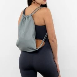 Los Angeles Apparel RLH3414 - Unisex Leather Drawstring Backpack