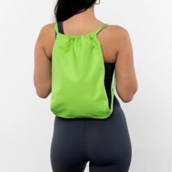 Los Angeles Apparel RLH3414 - Unisex Leather Drawstring Backpack