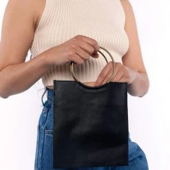 Los Angeles Apparel RLH3420 - Mini O Ring Square Bag Women's 17 Los Angeles Apparel RLH3420 - Mini O Ring Square Bag Women's