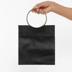 Los Angeles Apparel RLH3420 - Mini O Ring Square Bag Women's 12 Los Angeles Apparel RLH3420 - Mini O Ring Square Bag Women's