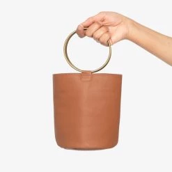 Los Angeles Apparel RLH3422 - Mini O Ring Bucket Bag 19 Los Angeles Apparel RLH3422 - Mini O Ring Bucket Bag