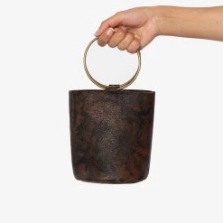 Los Angeles Apparel RLH3422 - Mini O Ring Bucket Bag 20 Los Angeles Apparel RLH3422 - Mini O Ring Bucket Bag