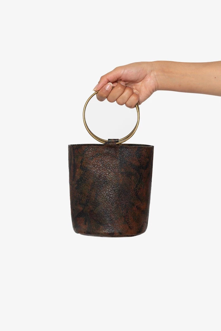 Los Angeles Apparel RLH3422 - Mini O Ring Bucket Bag 7 Los Angeles Apparel RLH3422 - Mini O Ring Bucket Bag