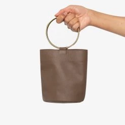 Los Angeles Apparel RLH3422 - Mini O Ring Bucket Bag 26 Los Angeles Apparel RLH3422 - Mini O Ring Bucket Bag