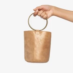 Los Angeles Apparel RLH3422 - Mini O Ring Bucket Bag 18 Los Angeles Apparel RLH3422 - Mini O Ring Bucket Bag