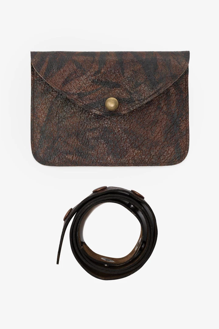 Los Angeles Apparel RLH3428 - Belted Envelope Wallet 7 Los Angeles Apparel RLH3428 - Belted Envelope Wallet