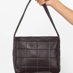Los Angeles Apparel Women's RLH3452 - The Quilted Lambskin Bag