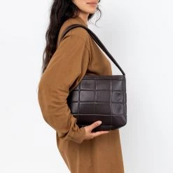 Los Angeles Apparel Women's RLH3452 - The Quilted Lambskin Bag