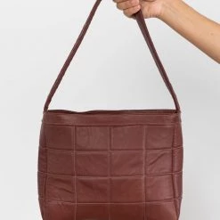 Los Angeles Apparel Women's RLH3452 - The Quilted Lambskin Bag