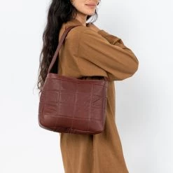 Los Angeles Apparel Women's RLH3452 - The Quilted Lambskin Bag