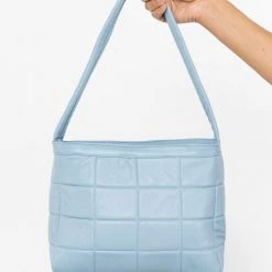 Los Angeles Apparel Women's RLH3452 - The Quilted Lambskin Bag