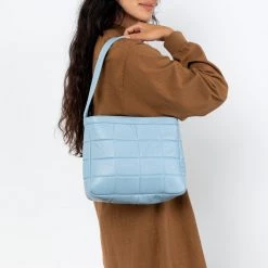 Los Angeles Apparel Women's RLH3452 - The Quilted Lambskin Bag