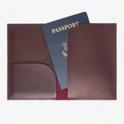 Los Angeles Apparel RLH3470 - Leather Passport Wallet