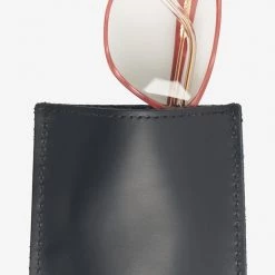 Los Angeles Apparel RLH3475 - Leather Glasses Case Women's