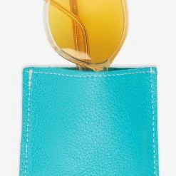 Los Angeles Apparel RLH3475 - Leather Glasses Case Women's