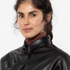 Los Angeles Apparel RLHSCRUNCH - Leather Scrunchie Women's