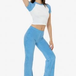 Los Angeles Apparel RLT3000 - Loop Terry Flared Pant Women's