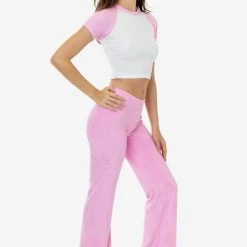 Los Angeles Apparel RLT3000 - Loop Terry Flared Pant Women's