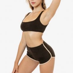 Los Angeles Apparel Women's RLT3001 - Loop Terry Running Short