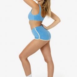 Los Angeles Apparel Women's RLT3001 - Loop Terry Running Short