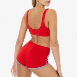 Los Angeles Apparel Women's RLT3001 - Loop Terry Running Short