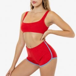 Los Angeles Apparel Women's RLT3001 - Loop Terry Running Short