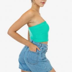 Los Angeles Apparel Women's RLT3293 - Loop Terry Tube Top